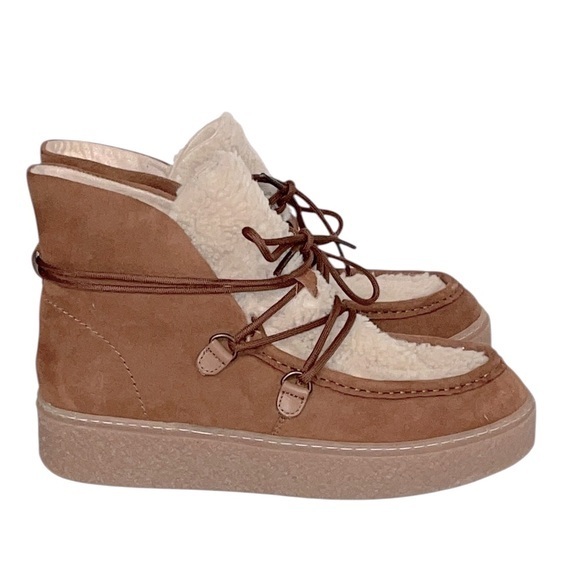 Hush Puppies Cozy cognac (Brown/Tan) Chukka Boots Style H509848 NWOT - Picture 1 of 8